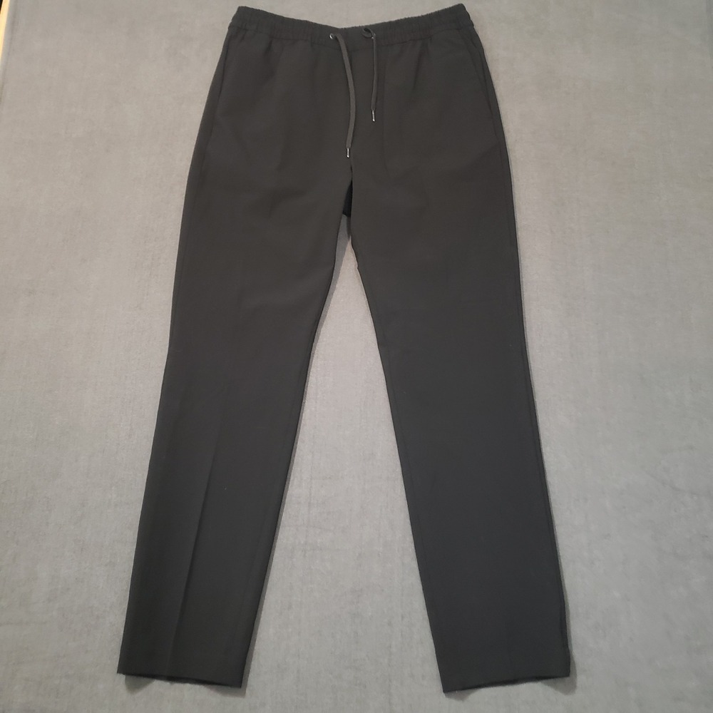 H&M Pants Womens  Size Small Pull On Elastic Waist Black‎